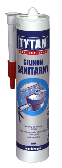 Silikon Sanitarny TYTAN Biały 280ml :: Kamaonline.pl